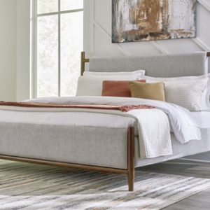 Lyncott Upholstered Panel Bed
