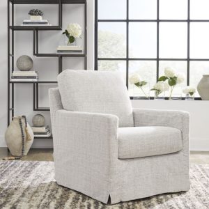 Nenana Next-Gen Nuvella™ Performance Fabric Swivel Glider Accent Chair